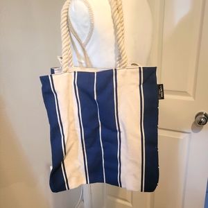 Lancome Blue stripe Bag